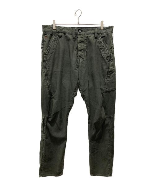 G-STAR RAW（ジースターロゥ）G-STAR RAW (ジースターロゥ) パンツ オリーブ サイズ:W33の古着・服飾アイテム