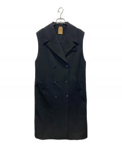 yasuyuki ishii ノースリーブコート 中古・古着通販】Yasuyuki Ishii (ヤスユキイシイ) ショールカラー