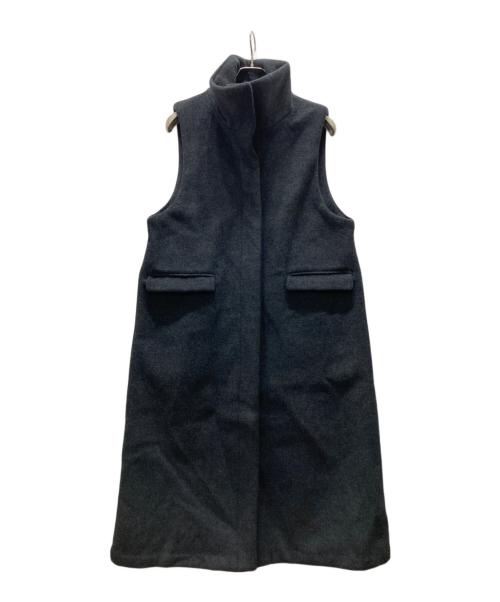 willfully（ウィルフリー）willfully (ウィルフリー) ノースリーブコート グレー サイズ:Fの古着・服飾アイテム