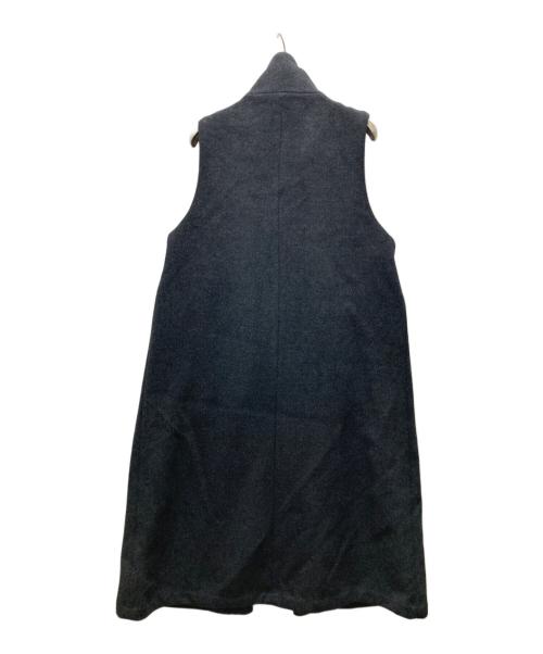 willfully（ウィルフリー）willfully (ウィルフリー) ノースリーブコート グレー サイズ:Fの古着・服飾アイテム