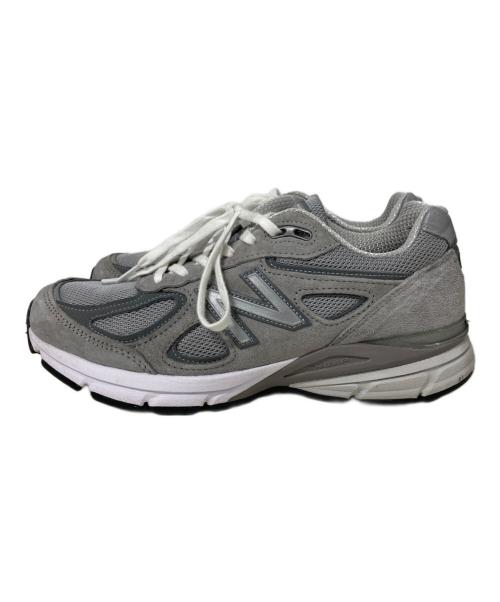 NEW BALANCE（ニューバランス）NEW BALANCE (ニューバランス) 990V4 ローカットスニーカー グレー サイズ:25.5の古着・服飾アイテム
