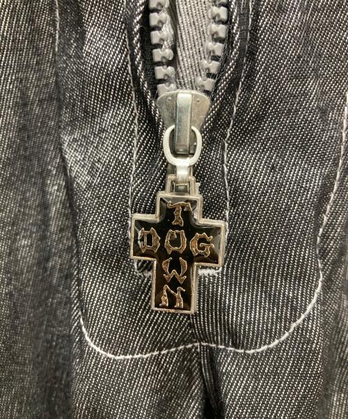 DOG TOWN（ドッグ タウン）DOG TOWN (ドッグ タウン) つなぎ/刺繍オールインワン グレー サイズ:FREEの古着・服飾アイテム