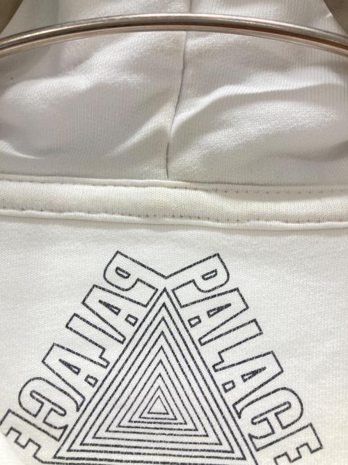 PALACE（パレス）PALACE (パレス) プルオーバーパーカー ホワイト サイズ:Mの古着・服飾アイテム