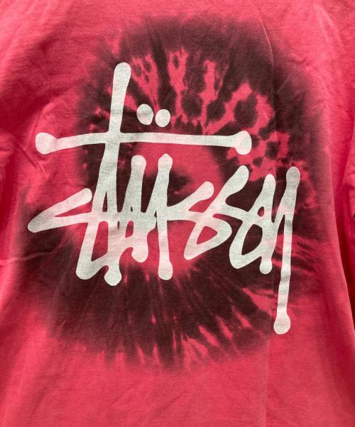 stussy（ステューシー）stussy (ステューシー) ロングスリーブカットソー ピンク サイズ:Sの古着・服飾アイテム