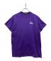 stussy（ステューシー）の古着「ロゴプリントTシャツ」｜パープル