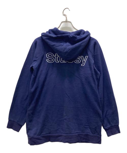 stussy（ステューシー）stussy (ステューシー) プルオーバーパーカー ネイビー サイズ:Sの古着・服飾アイテム