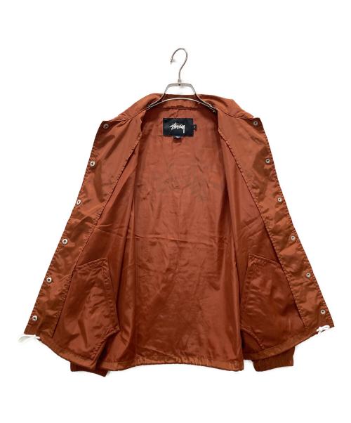 stussy（ステューシー）stussy (ステューシー) コーチジャケット ブラウン サイズ:Sの古着・服飾アイテム