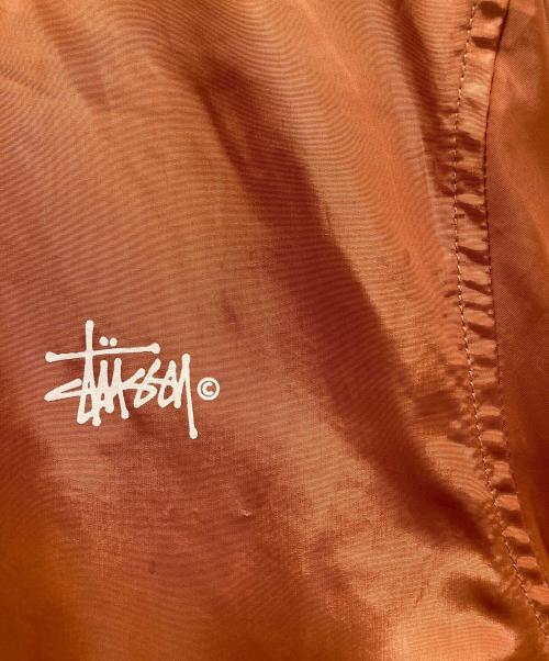 stussy（ステューシー）stussy (ステューシー) コーチジャケット ブラウン サイズ:Sの古着・服飾アイテム