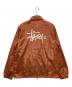 stussy (ステューシー) コーチジャケット ブラウン サイズ:S：5000円
