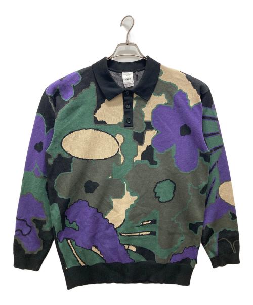 PUMA（プーマ）PUMA (プーマ) PAM (パム) ニットポロシャツ マルチカラー サイズ:Sの古着・服飾アイテム