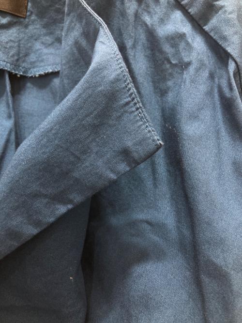 mizuiro-ind（ミズイロインド）mizuiro-ind (ミズイロインド) 長袖ブラウス ブルー サイズ:記載無しの古着・服飾アイテム