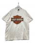 HARLEY-DAVIDSON（ハーレーダビッドソン）の古着「プリントTシャツ」｜ホワイト