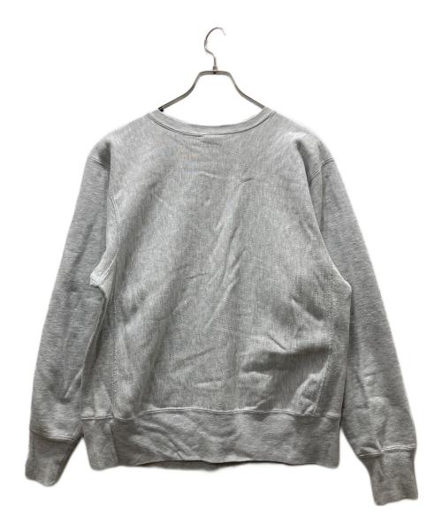 Champion REVERSE WEAVE（チャンピオン リバース ウィーブ）Champion REVERSE WEAVE (チャンピオン リバース ウィーブ) 90s後期クルーネックスウェット グレー サイズ:Lの古着・服飾アイテム