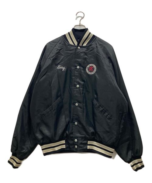butwin（バトウィン）BUTWIN (バトウィン) スタジャン ブラック サイズ:Lの古着・服飾アイテム