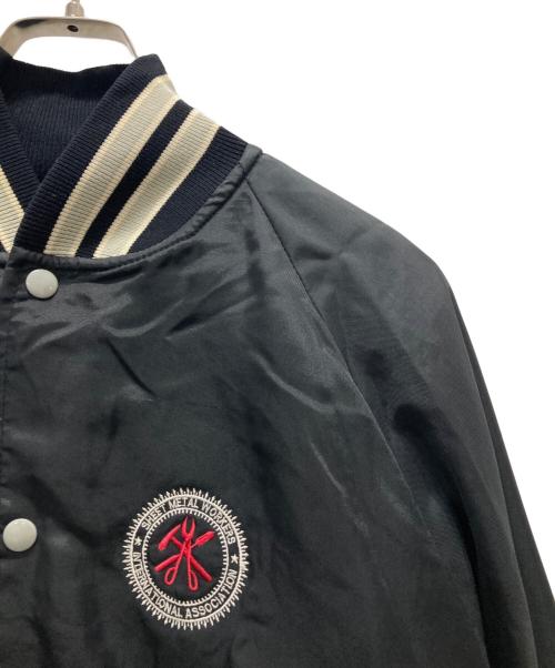 butwin（バトウィン）BUTWIN (バトウィン) スタジャン ブラック サイズ:Lの古着・服飾アイテム