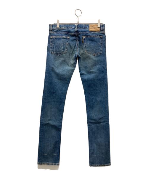 hysterics（ヒステリックス）hysterics (ヒステリックス) スタッズ デニムパンツ インディゴ サイズ:Mの古着・服飾アイテム