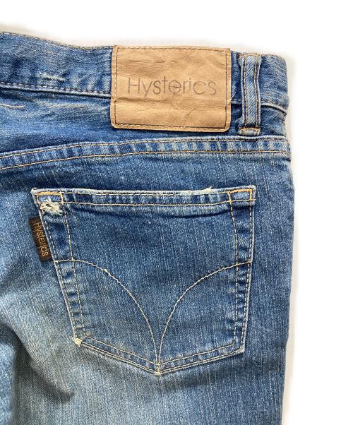 hysterics（ヒステリックス）hysterics (ヒステリックス) スタッズ デニムパンツ インディゴ サイズ:Mの古着・服飾アイテム