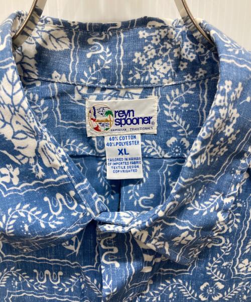 reyn spooner（レイン スプナー）reyn spooner (レイン スプナー) アロハシャツ スカイブルー サイズ:XLの古着・服飾アイテム