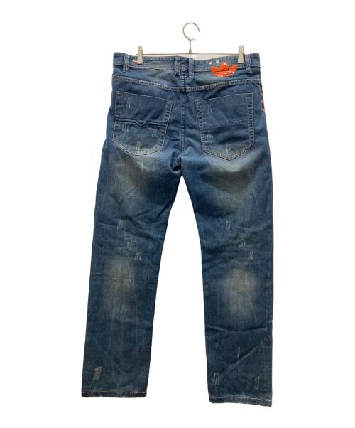 adidas（アディダス）adidas (アディダス) DIESEL (ディーゼル) デニムパンツ インディゴ サイズ:W36の古着・服飾アイテム