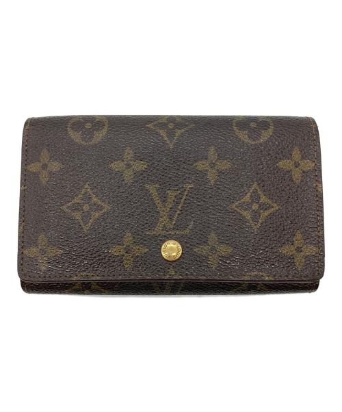 LOUIS VUITTON（ルイ ヴィトン）LOUIS VUITTON (ルイ ヴィトン) 2つ折り財布 ブラウンの古着・服飾アイテム