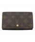 LOUIS VUITTON（ルイ ヴィトン）の古着「2つ折り財布」｜ブラウン