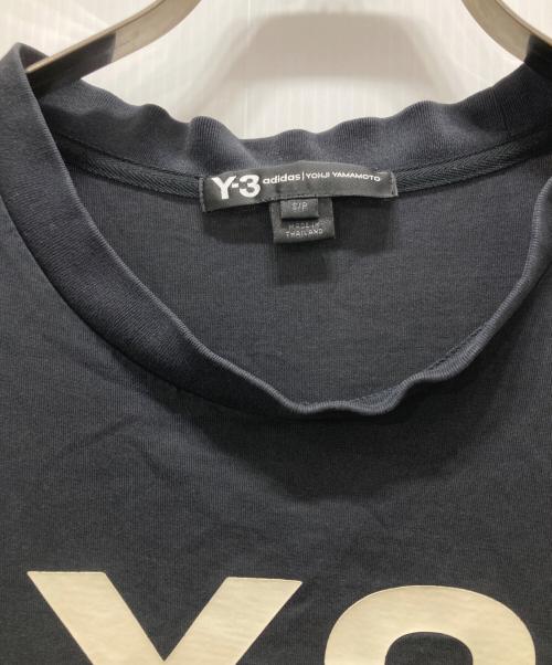 Y-3（ワイスリー）Y-3 (ワイスリー) ロングスリーブカットソー/Stacked Logo Long Sleeve Tee ブラック サイズ:Sの古着・服飾アイテム