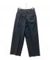 Y's for men (ワイズフォーメン) タックパンツ ブラック サイズ:M：10000円