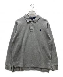 POLO RALPH LAUREN（ポロ・ラルフローレン）の古着「長袖ポロシャツ」｜グレー