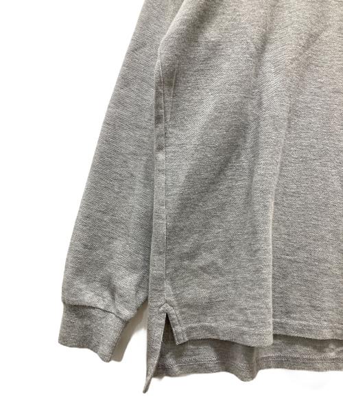 POLO RALPH LAUREN（ポロ・ラルフローレン）POLO RALPH LAUREN (ポロ・ラルフローレン) 長袖ポロシャツ グレー サイズ:Mの古着・服飾アイテム