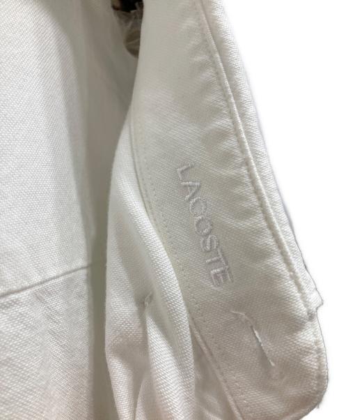 LACOSTE（ラコステ）LACOSTE (ラコステ) シャツ ホワイト サイズ:46の古着・服飾アイテム