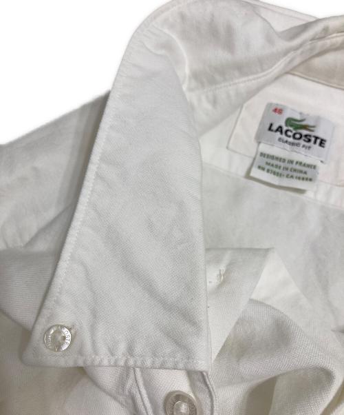 LACOSTE（ラコステ）LACOSTE (ラコステ) シャツ ホワイト サイズ:46の古着・服飾アイテム