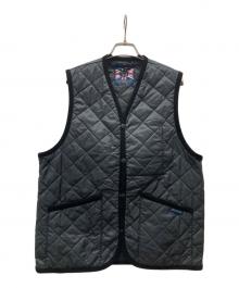 LAVENHAM（ラベンハム）の古着「キルティングベスト」｜ネイビー