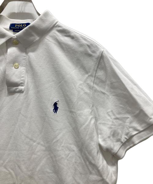 POLO RALPH LAUREN（ポロ・ラルフローレン）POLO RALPH LAUREN (ポロ・ラルフローレン) ポロシャツ ホワイト サイズ:Mの古着・服飾アイテム