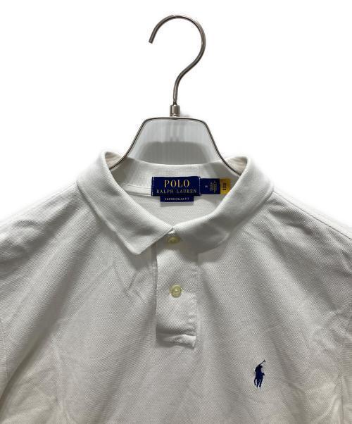 POLO RALPH LAUREN（ポロ・ラルフローレン）POLO RALPH LAUREN (ポロ・ラルフローレン) ポロシャツ ホワイト サイズ:Mの古着・服飾アイテム