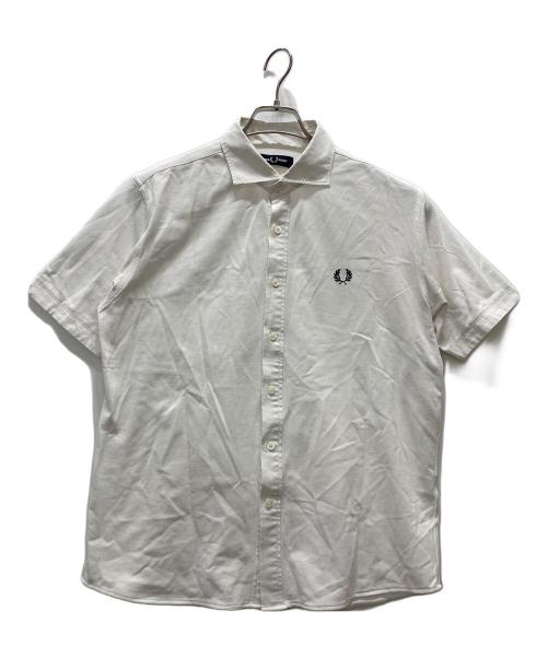 FRED PERRY（フレッドペリー）FRED PERRY (フレッドペリー) シャツ ホワイト サイズ:Lの古着・服飾アイテム