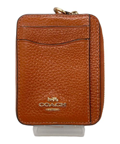 COACH（コーチ）COACH (コーチ) カードケース ブラウンの古着・服飾アイテム