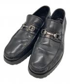 Salvatore Ferragamoサルヴァトーレ フェラガモ）の古着「ビットローファー」｜ブラック