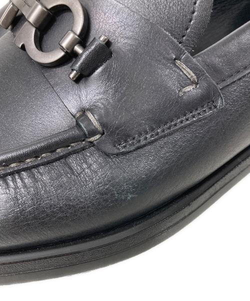 Salvatore Ferragamo（サルヴァトーレ フェラガモ）Salvatore Ferragamo (サルヴァトーレ フェラガモ) ビットローファー ブラック サイズ:9の古着・服飾アイテム