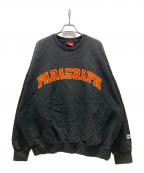 paragraphパラグラフ）の古着「ロゴスウェット」｜ブラック