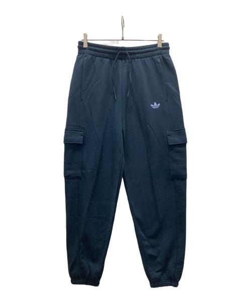 adidas（アディダス）adidas (アディダス) トラックパンツ ネイビー サイズ:Lの古着・服飾アイテム