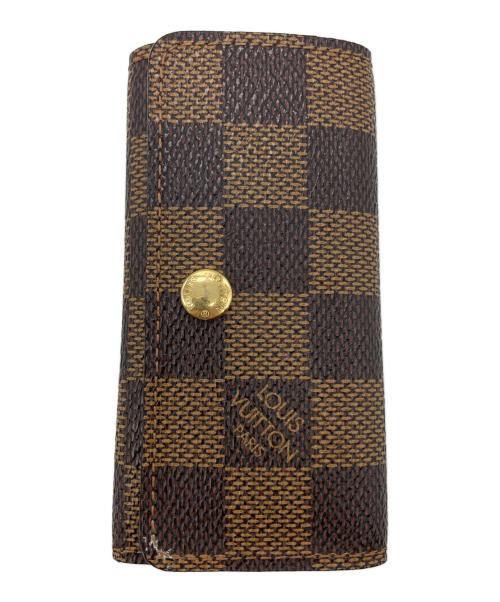 LOUIS VUITTON（ルイ ヴィトン）LOUIS VUITTON (ルイ ヴィトン) 4連ミュルティクレ ブラウンの古着・服飾アイテム