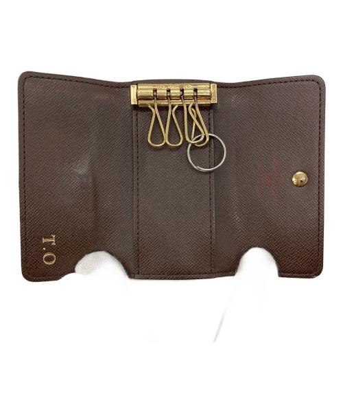 LOUIS VUITTON（ルイ ヴィトン）LOUIS VUITTON (ルイ ヴィトン) 4連ミュルティクレ ブラウンの古着・服飾アイテム