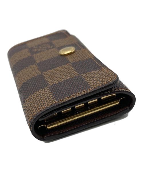 LOUIS VUITTON（ルイ ヴィトン）LOUIS VUITTON (ルイ ヴィトン) 4連ミュルティクレ ブラウンの古着・服飾アイテム