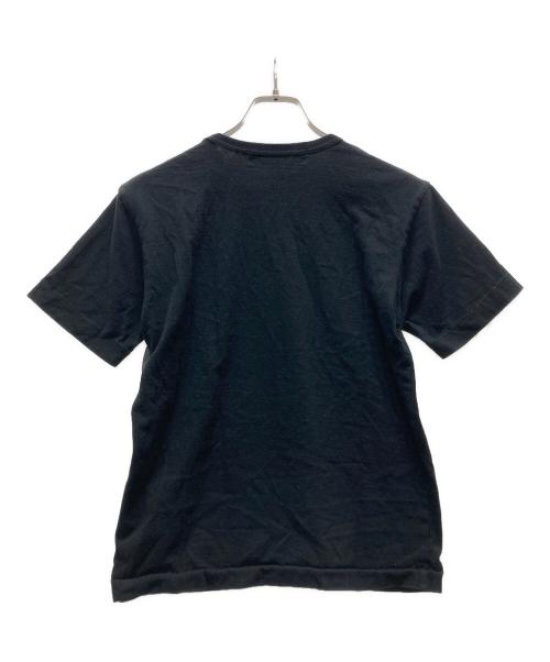 PLAY COMME des GARCONS（プレイコムデギャルソン）PLAY COMME des GARCONS (プレイコムデギャルソン) 刺繍ロゴカットソー ブラック サイズ:Sの古着・服飾アイテム
