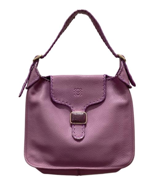 LOEWE（ロエベ）LOEWE (ロエベ) グラナダ トートバッグ パープルの古着・服飾アイテム