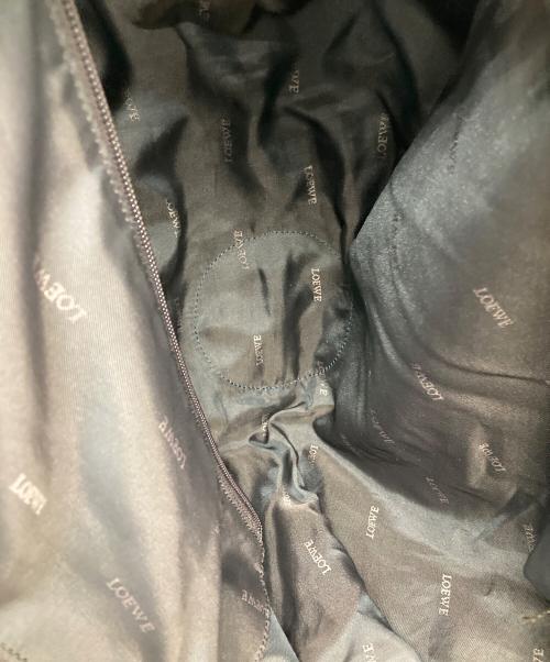 LOEWE（ロエベ）LOEWE (ロエベ) ナッパアイレ レザーハンドバッグ ブルーの古着・服飾アイテム