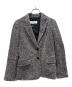 MaxMara（マックスマーラ）の古着「ツイードジャケット」｜ブラック×ホワイト