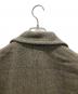中古・古着 RALPH LAUREN (ラルフローレン) ヘリンボーンダブルコート オリーブ サイズ:9：15000円