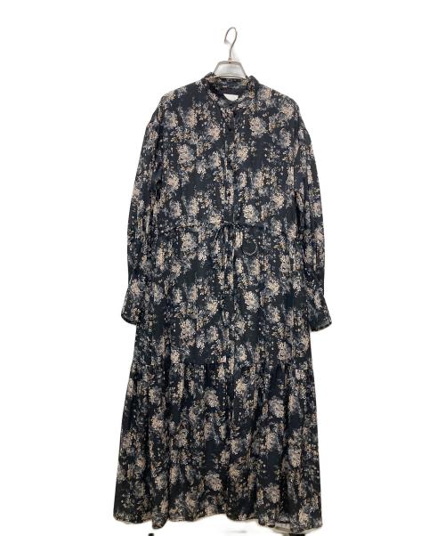 Ameri（アメリ）AMERI (アメリ) GIULIA DRAWSTRING SHIRT DRESS ブラック サイズ:Fの古着・服飾アイテム