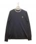 FRED PERRY（フレッドペリー）の古着「Twin Tipped Long Sleeve T-Shirt」｜ブラック